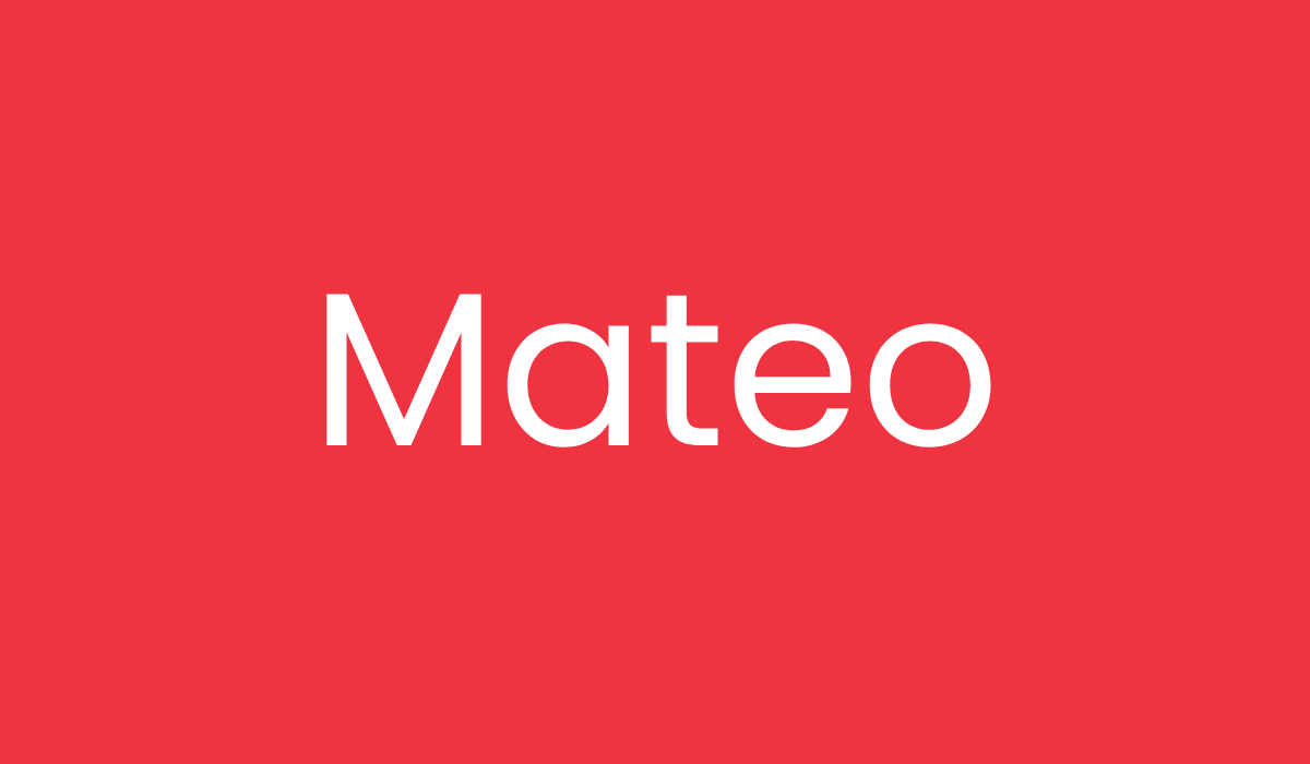 Nombre en gallego de niño Mateo