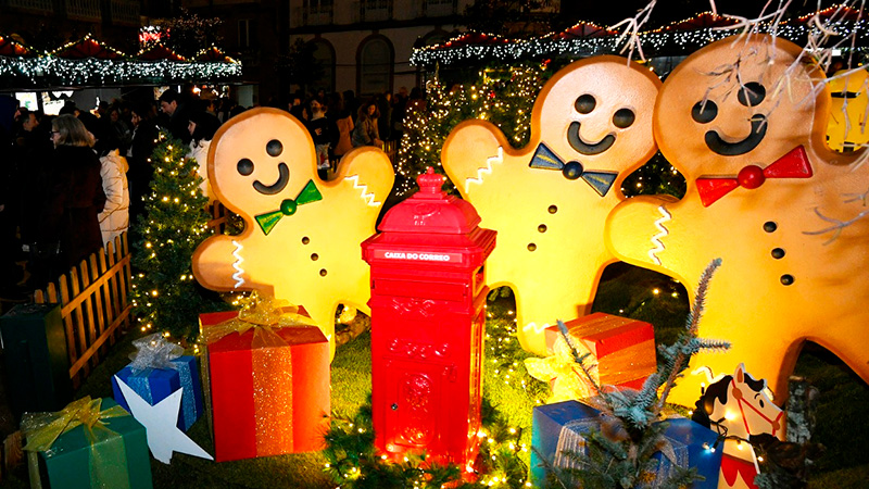navidad pontevedra poboado mercado