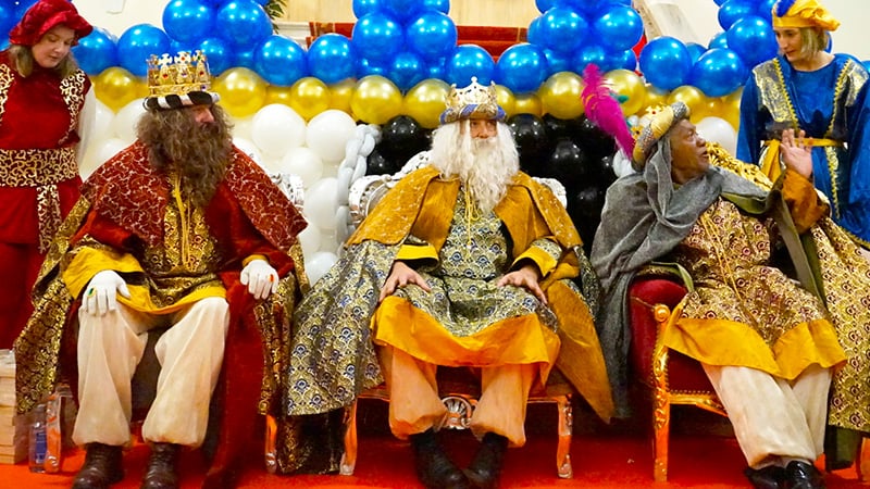 Cabalgata de los Reyes Magos de Ferrol por el rural