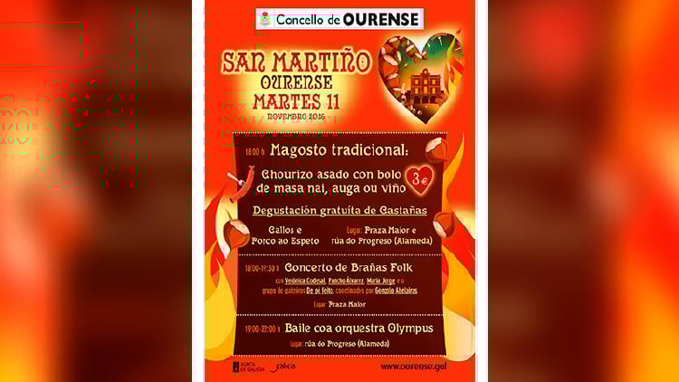 magosto ourense 2025 Magosto en Ourense 2025