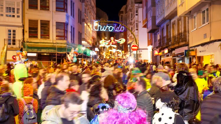 carnaval coruna choqueiros Carnaval en A Coruña choqueiros