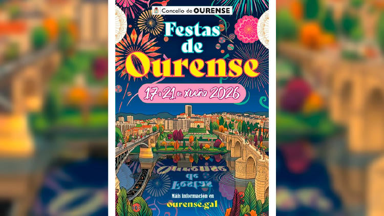fiestas ourense 2026 cartel fiestas ourense 2026 cartel