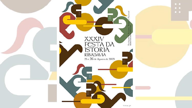 festa istoria ribadavia cartel Festa da Istoria de Ribadavia 2023: programa y cartel