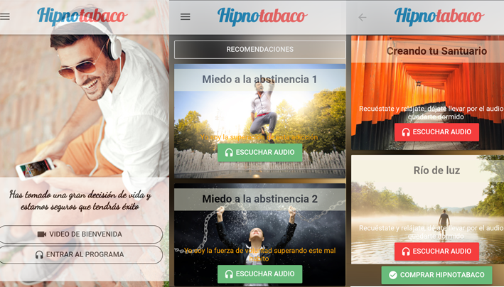 Apps para dejar de fumar - Hipnotabaco