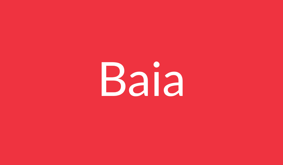 Imagen con el nombre de Baia