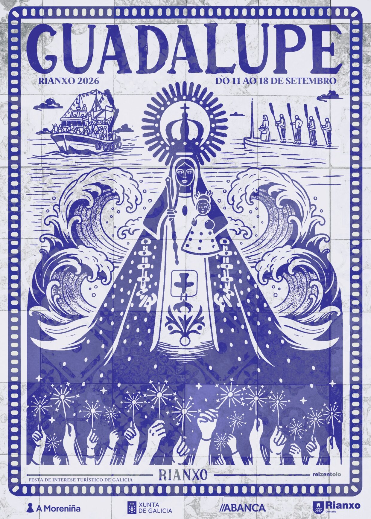 Cartel fiestas Guadalupe 2026