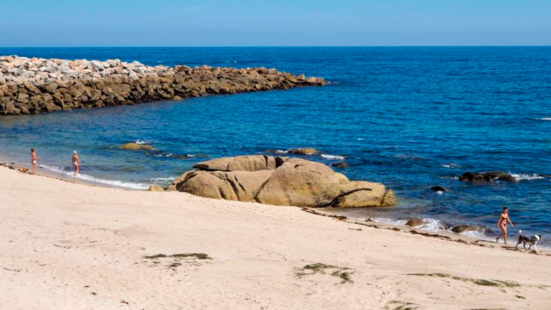 Playa O Penoural en Burela