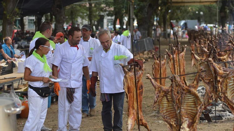 morana festa carneiro Festa do carneiro en Moraña