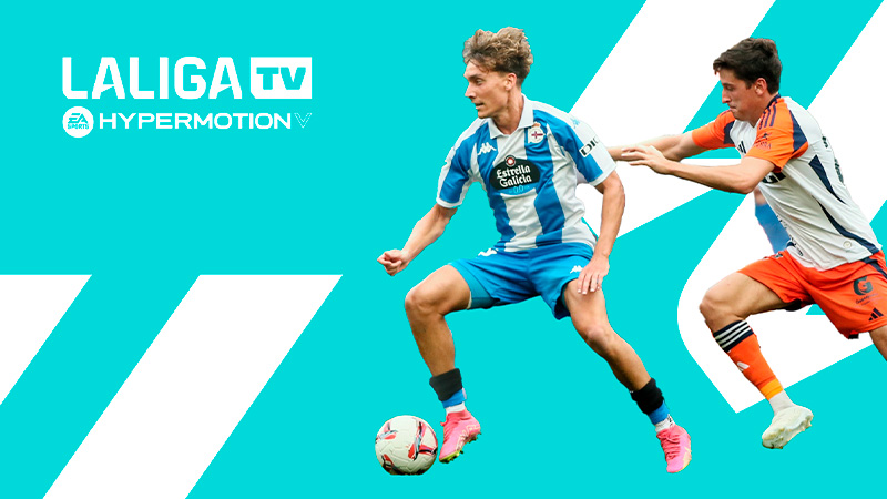 El Deportivo y el Racing de Ferrol en LaLiga Hypermotion