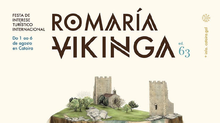 romeria vikinga de catoira 2023 frgamento cartel