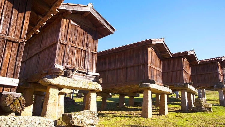 fotos horreos gallegos El origen de los hórreos