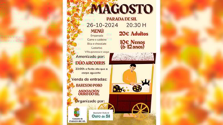magosto parada de sil 2024 Magosto en Parada de Sil 2024
