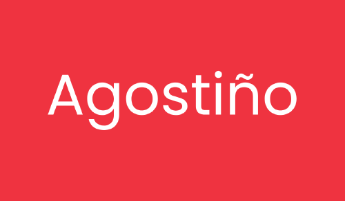 Agostino Imagen con el nombre de Agostiño