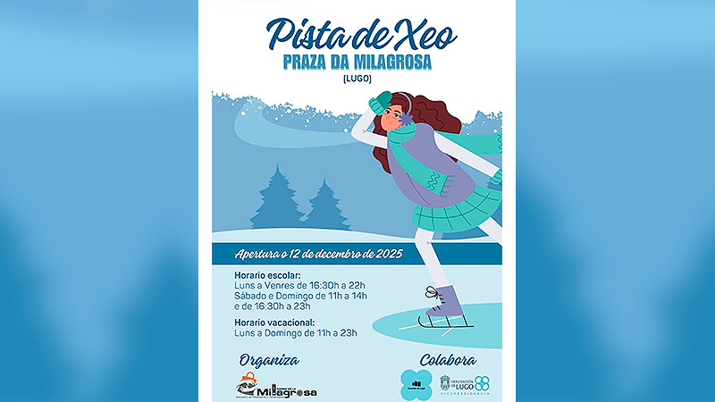 Pista de hielo Lugo 2025