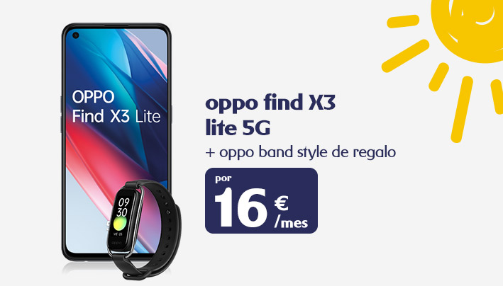 Oppo Find X3 Lite + Oppo Band Style