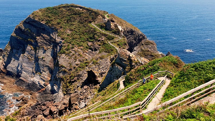 punta fucino do porco Ruta por O Fuciño do Porco