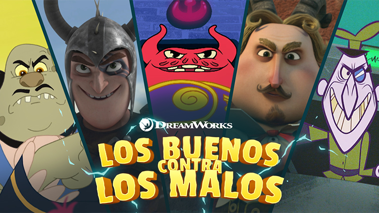estrenos television agosto 2025 r buenos contra malos dreamworks