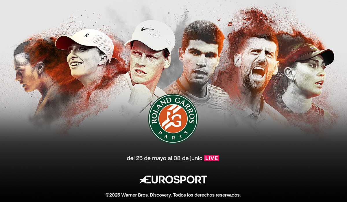 Roland Garros 2025 en Eurosport 