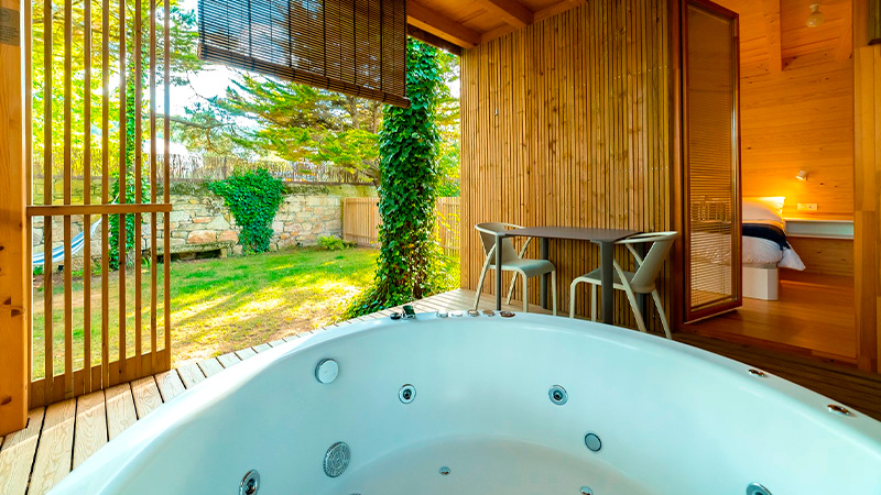 Cabanas Narea en Laxe