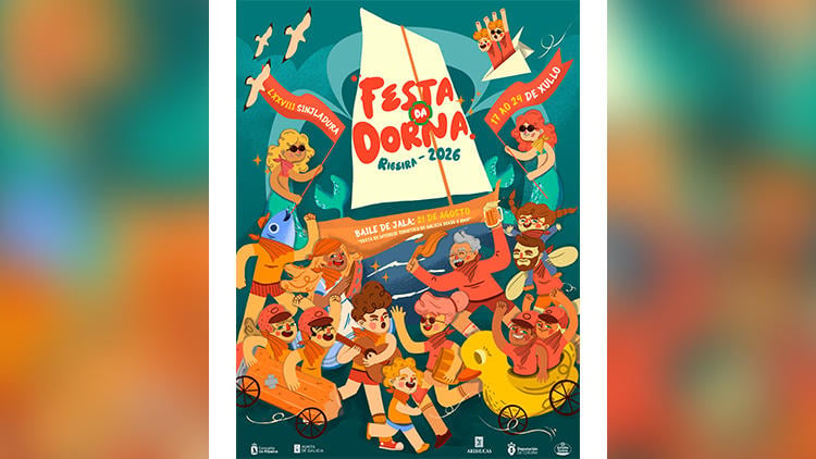 cartel festa dorna ribeira 2026 cartel festa dorna ribeira 2026