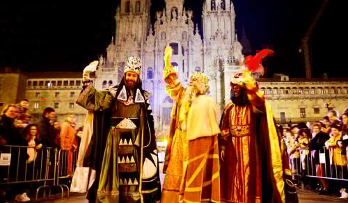 cabalgata reyes santiago de compostela Cabalgata de Reyes en Santiago de Compostela