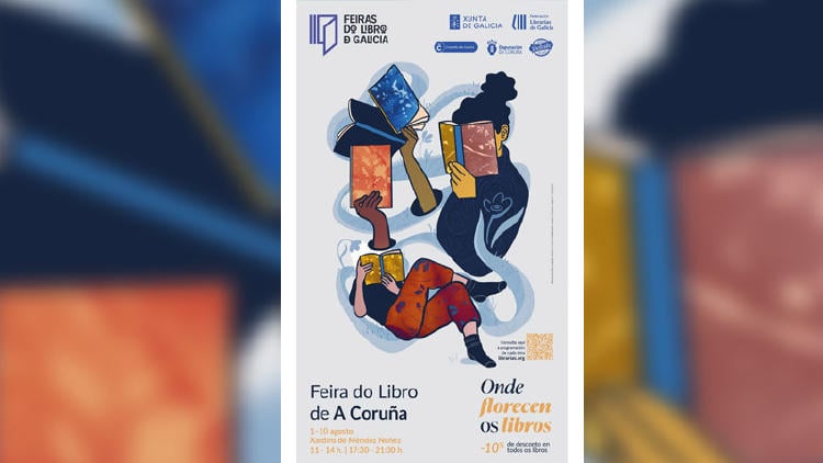 fiestas maria pita feria libro coruna 2025 Feria del Libro de A Coruña 2025