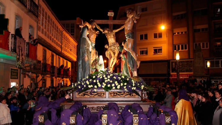 semana santa viveiro interior procesion