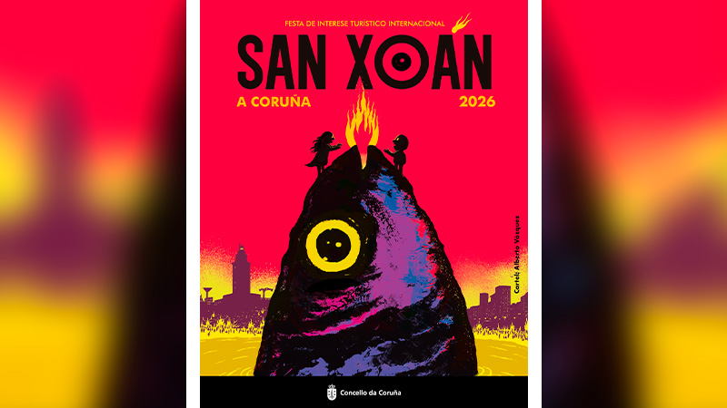 Cartel San Juan A Coruña 2026