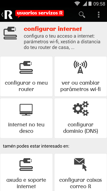 appR configura router
