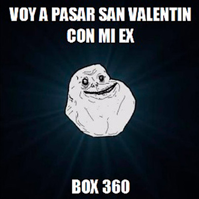 Meme paso del amor San Valentín
