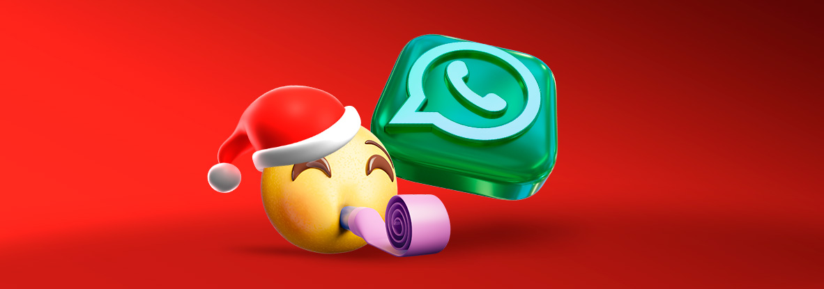 Cómo mandar felicitaciones de Navidad por WhatsApp