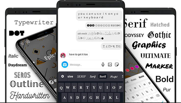 Apps de Android para cambiar el tipo de letra