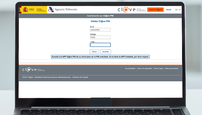 Pasos para obtener Clave PIN por SMS en el móvil